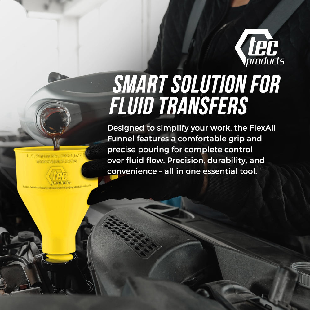TEC Products FlexAll designed for oil changes and coolant transfers.