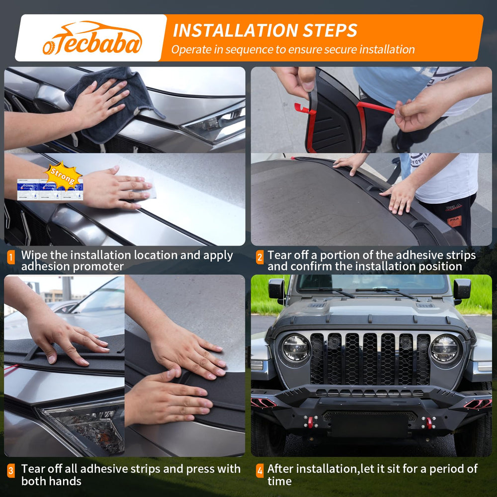 Tecbaba hood shield demonstrates UV protection for long-term color.