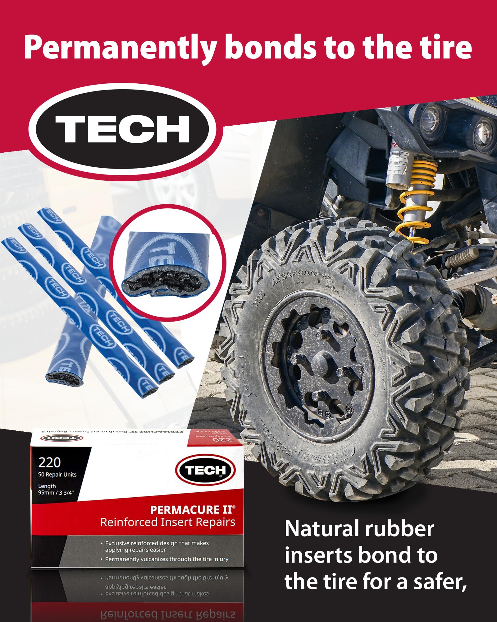 Flow-Seal compatibility highlights strong bond with Permacure II.