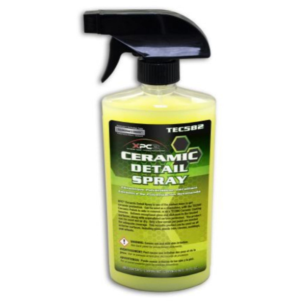 Technicians Choice TEC582 Ceramic Detail Spray on exterior surfaces delivers gloss and protection.