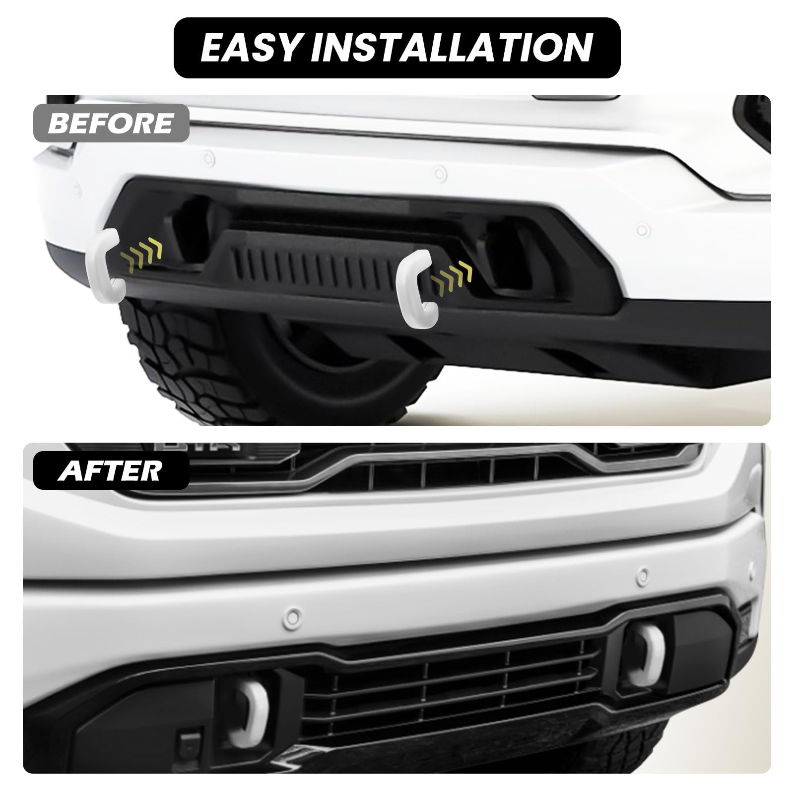 TECHPICCO premium materials deliver durable finish and rugged street presence