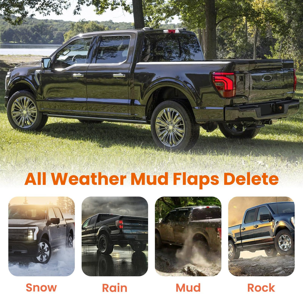 TECHPICCO F-150 exterior upgrade enhances vehicle look and protection.