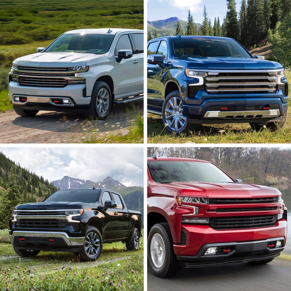 TechPicco front cover on bright Silverado stands out