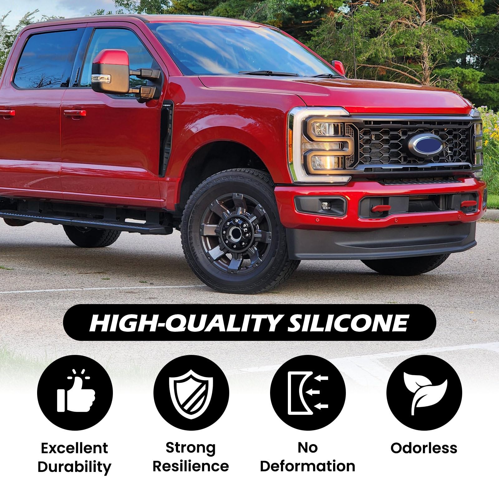 TECHPICCO road debris protection helps keep the front end looking new.