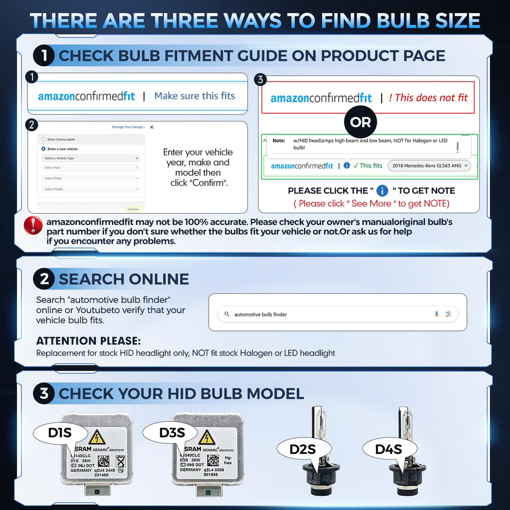 TechWizHub D3S HID bulb with anti-UV quartz glass for durability