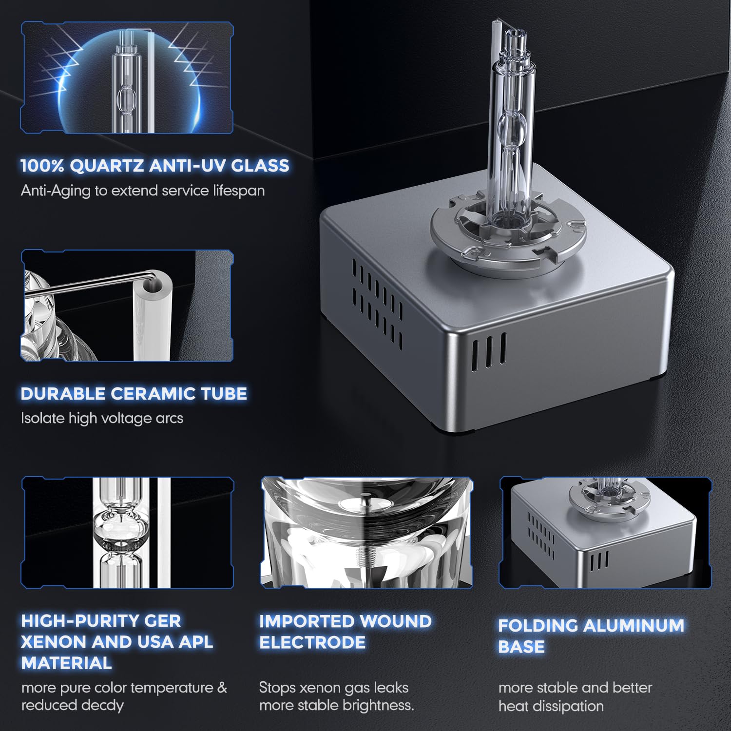 TechWizHub D5S bulbs reach full brightness quickly after install