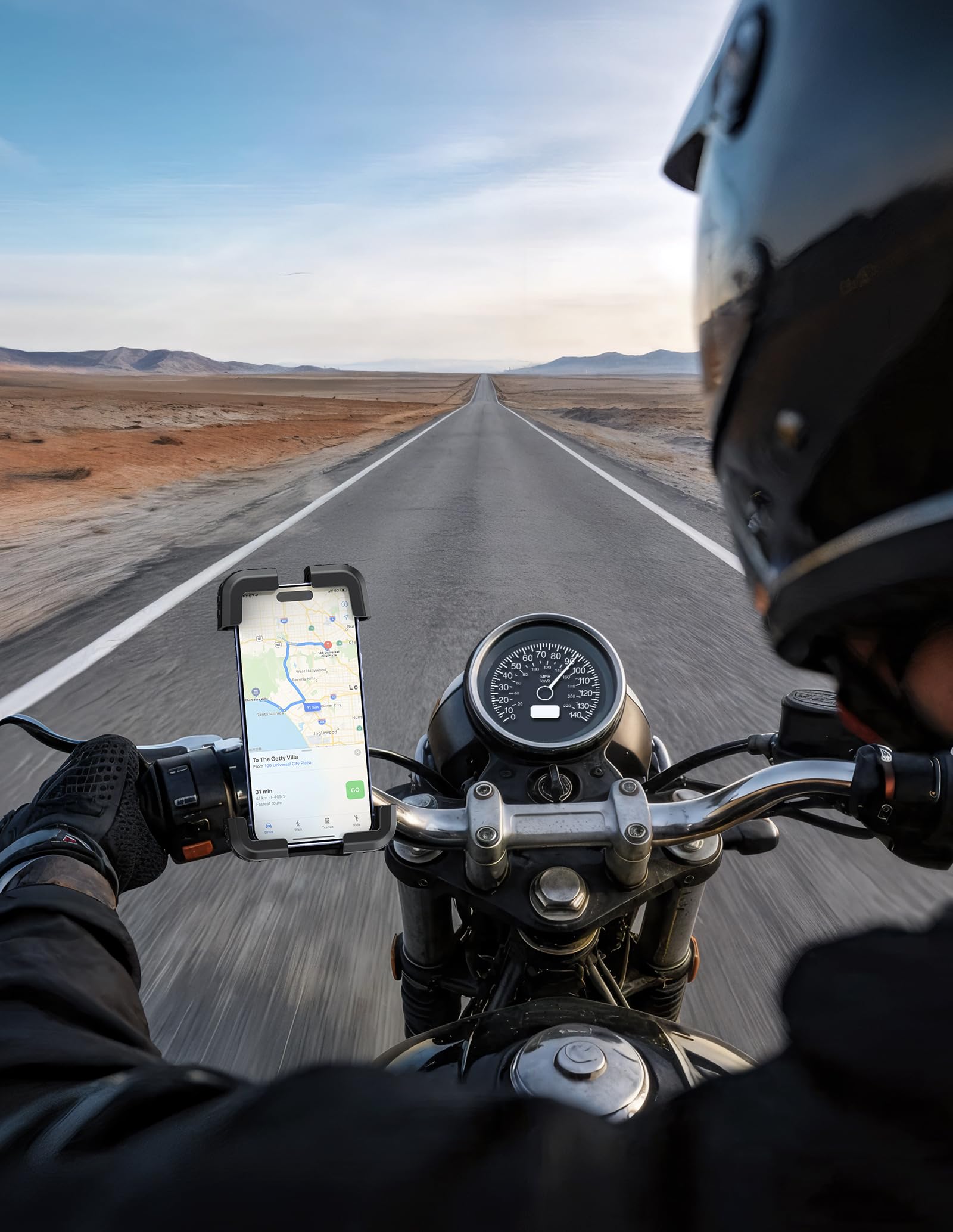 TECKNET soft silicone edges protect phone and camera during bumps