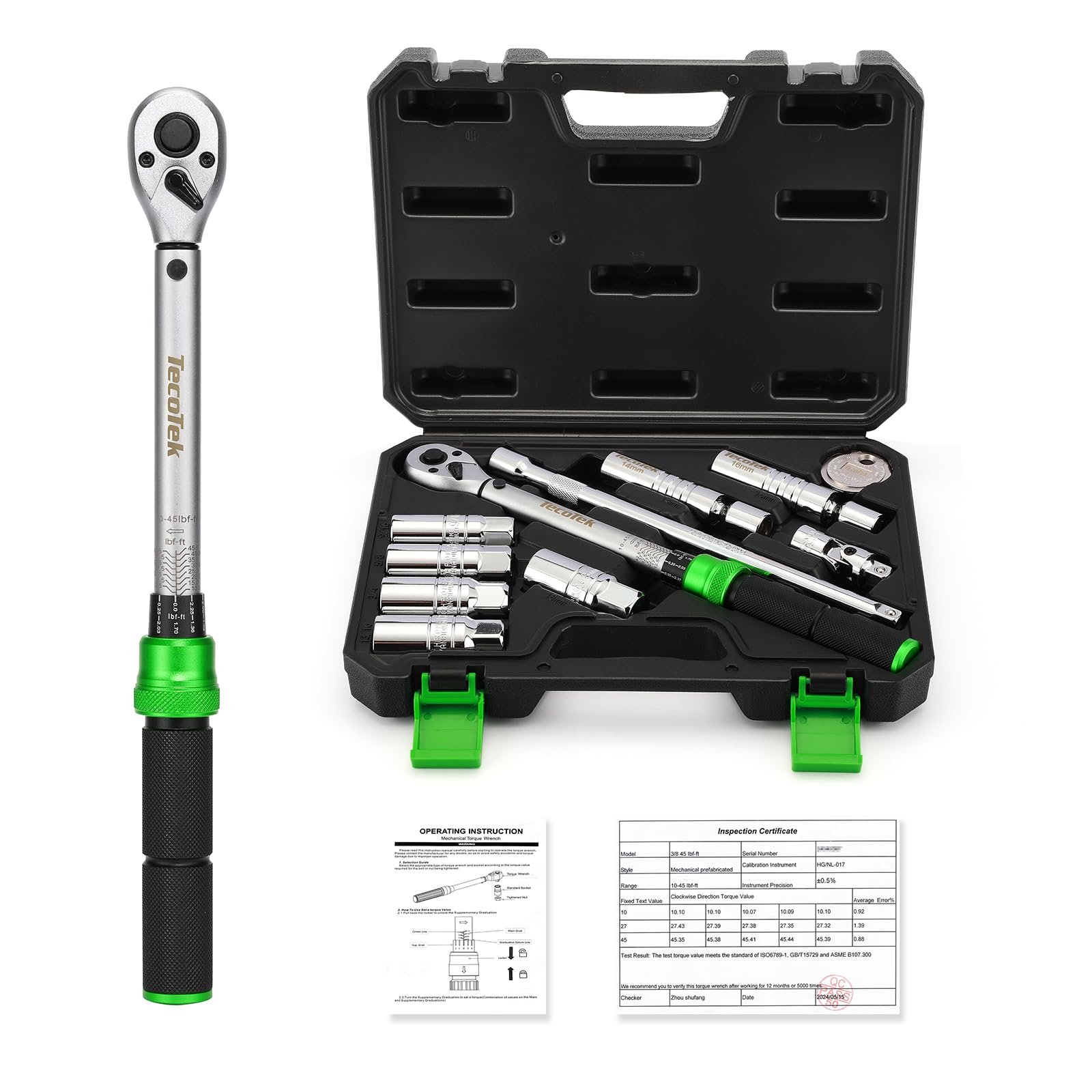 TecoTek case for spark plug socket set keeps tools organized for quick DIY maintenance.