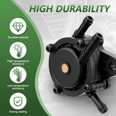 Tecreddy fuel pump with filter and hose assembly simplifies installation.