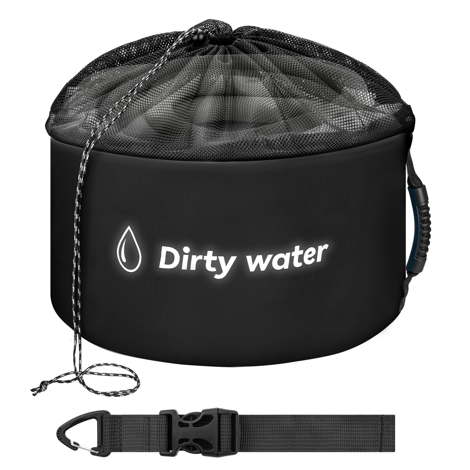 Tecreddy RV sewer hose storage bag with open top for quick access and organization