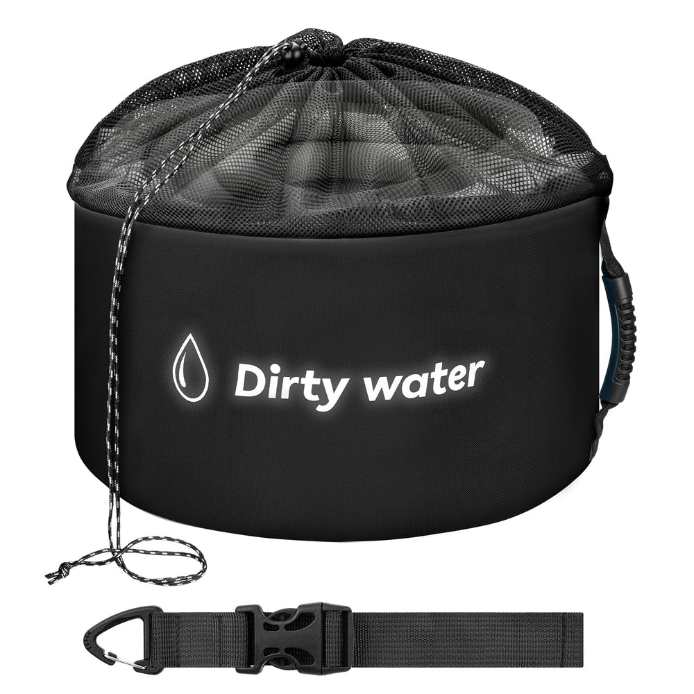 Tecreddy RV sewer hose storage bag with open top for quick access and organization