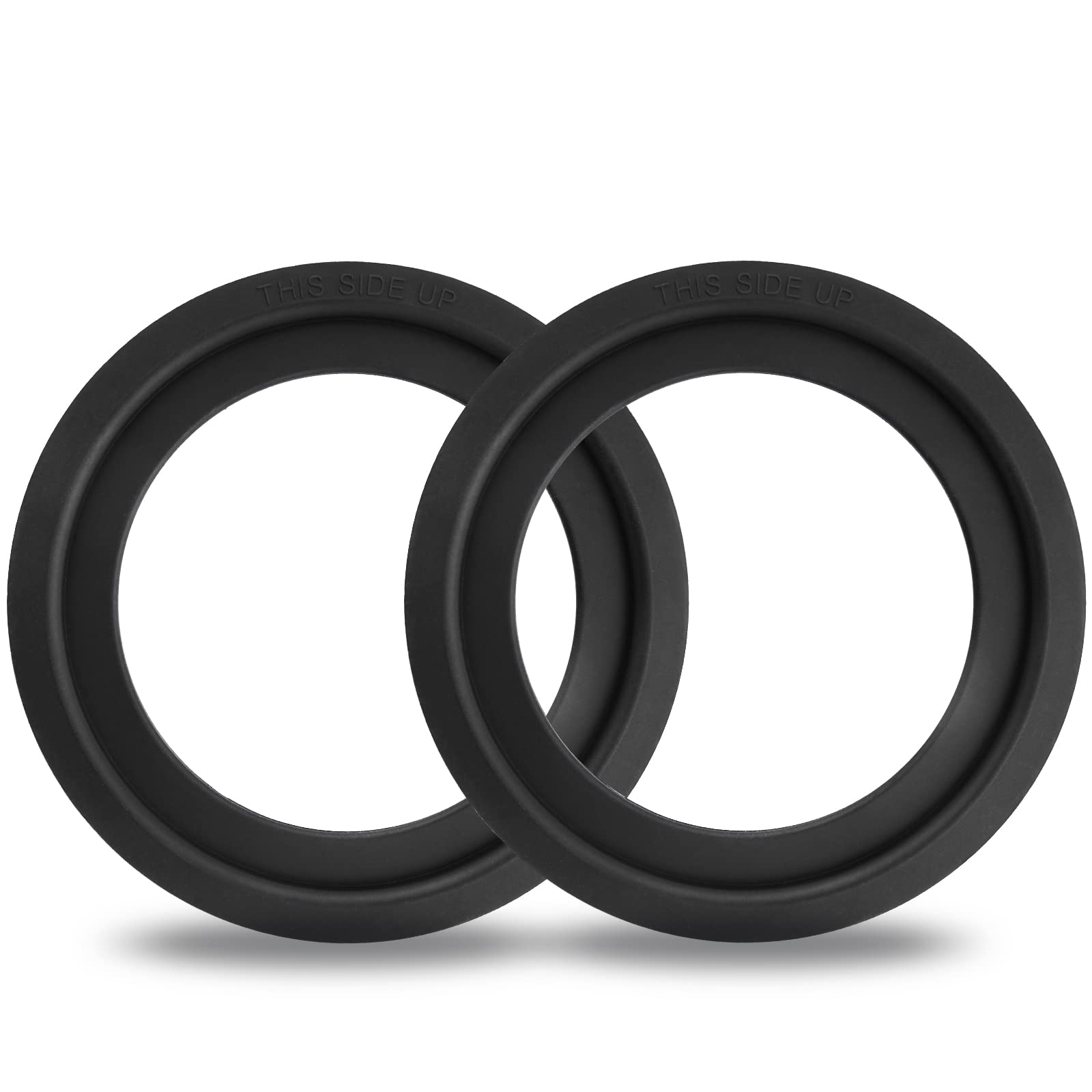 Tecreddy RV toilet seal kit front view, two-pack for easy replacement
