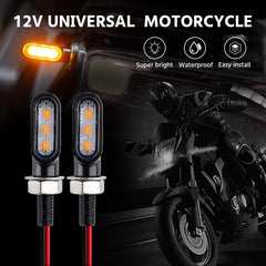TECTEK universal 12V motorcycle install for broad compatibility.