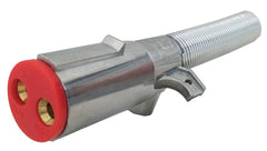 Tectran 670-19SG dual pole buffalo plug shown for heavy-duty electrical connections.