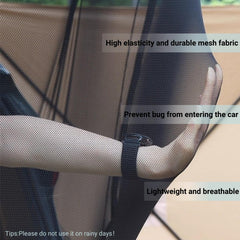 Breathable TECUUL mesh panel providing airflow and bug protection