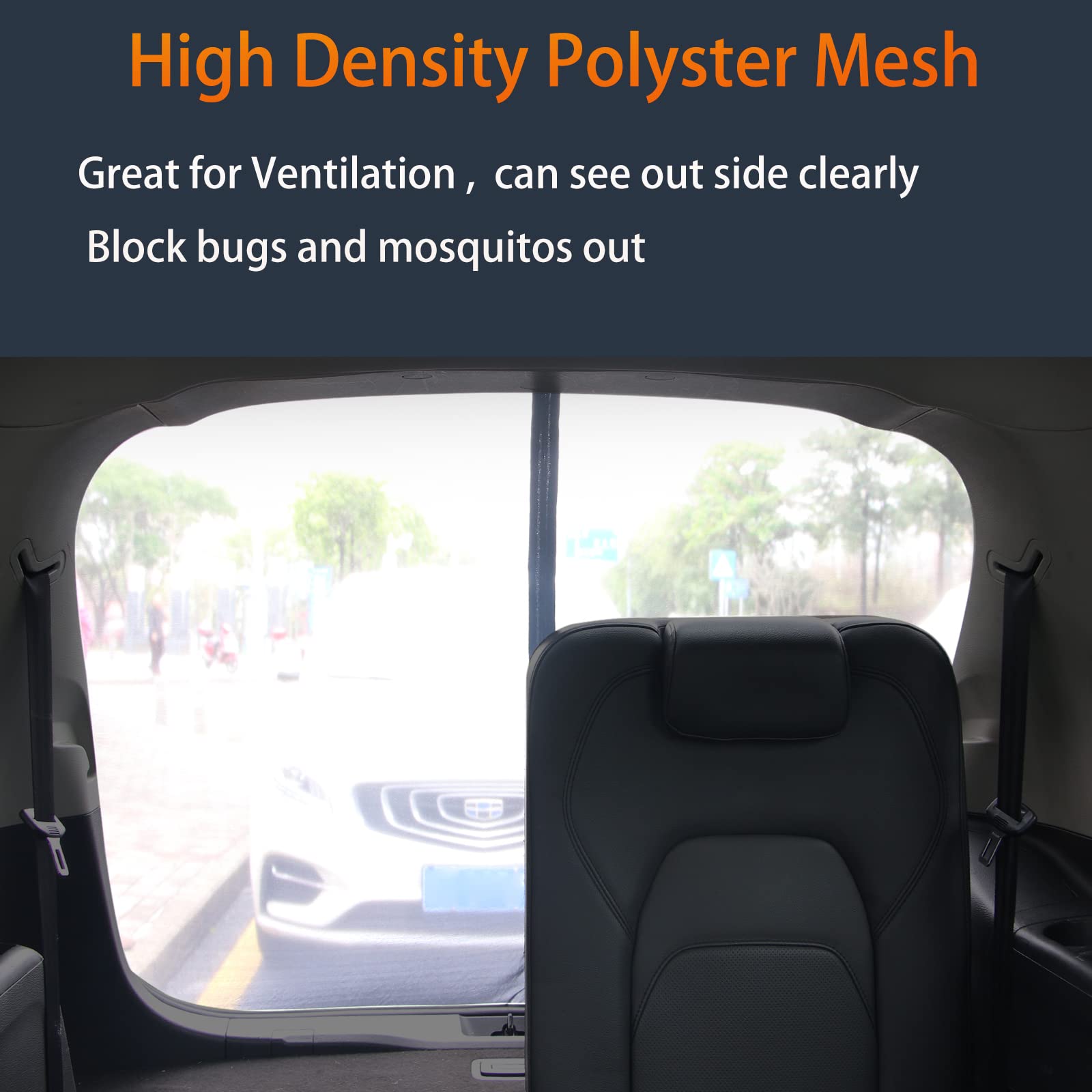TECUUL high-breathability-mesh allows airflow while repelling insects