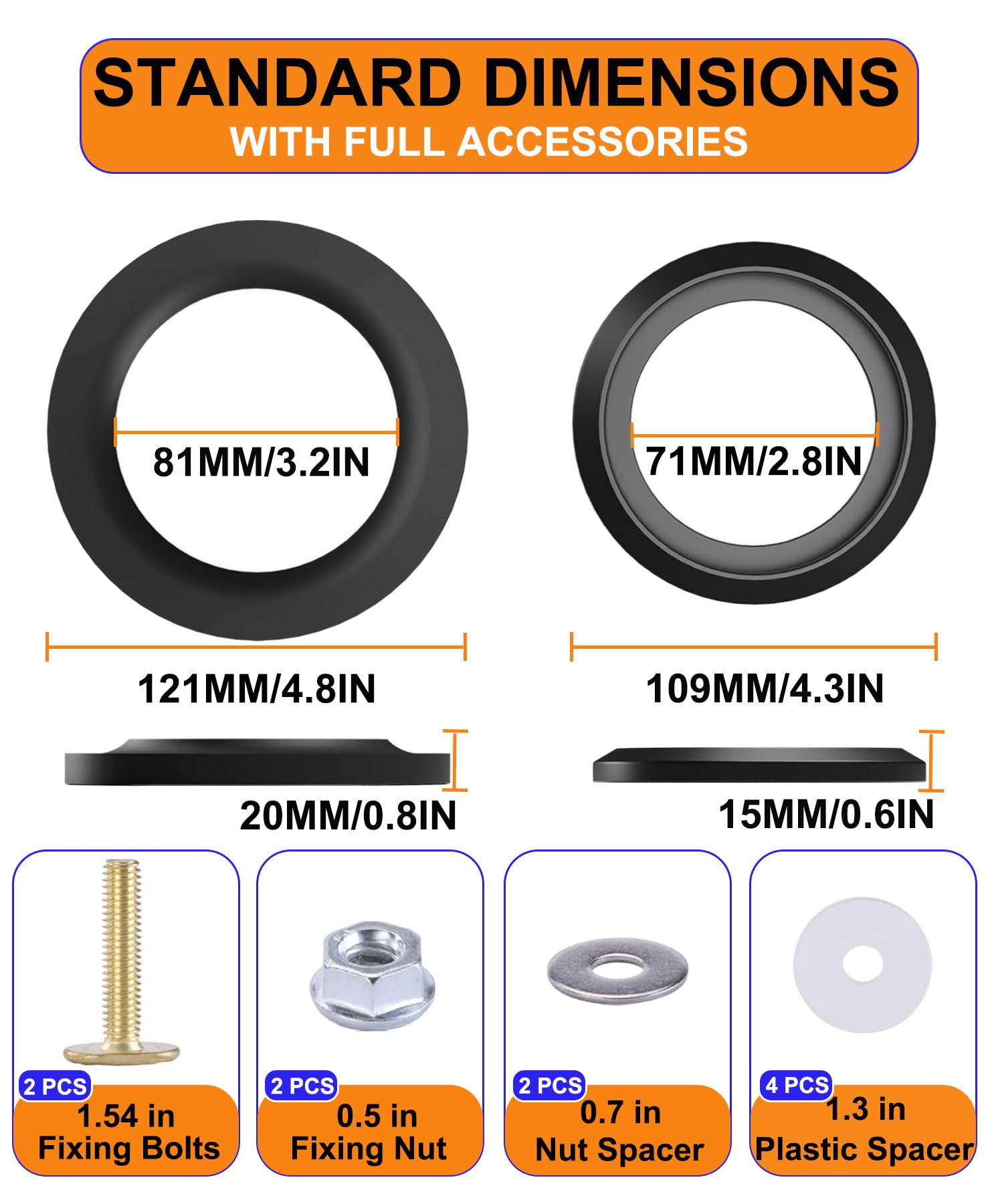 TeegRoow floor base seal for reliable RV toilet base sealing.