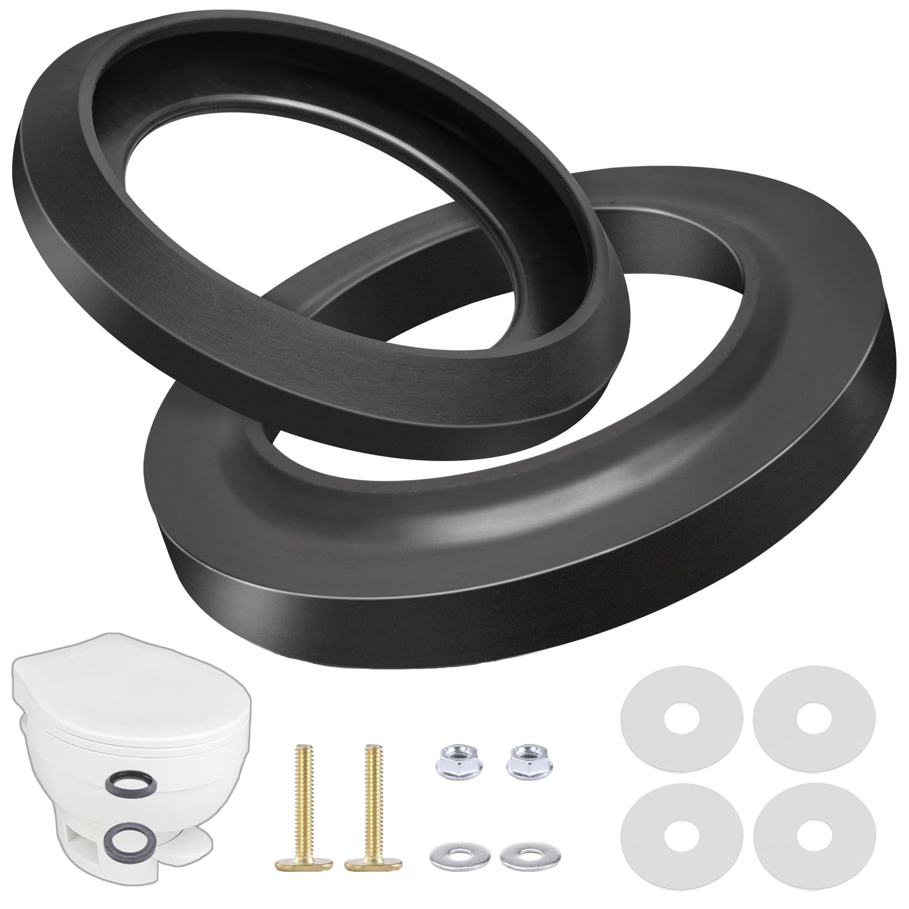 TeegRoow RV toilet seal kit 34120 replacement for leak prevention during travel.