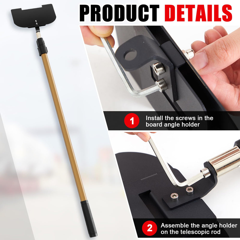 Teenyyou extension handle facilitates easy corner guard installation