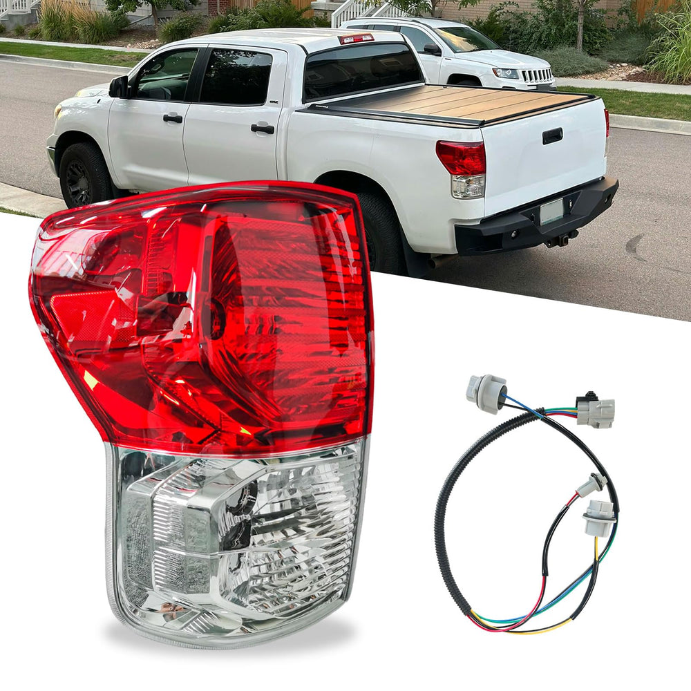 Teilando taillight assembly for Toyota Tundra driver side with OE-style fitment