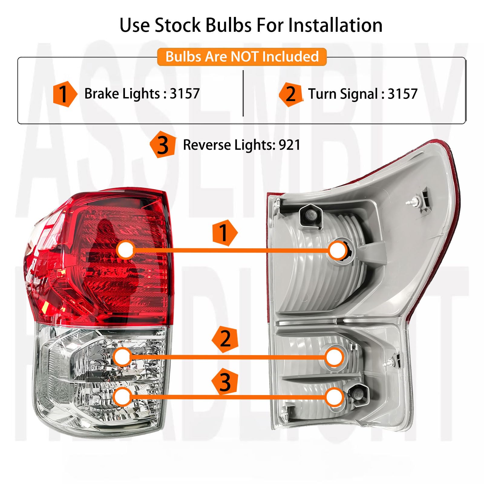 Teilando taillight wiring harness included for a plug-and-play installation experience