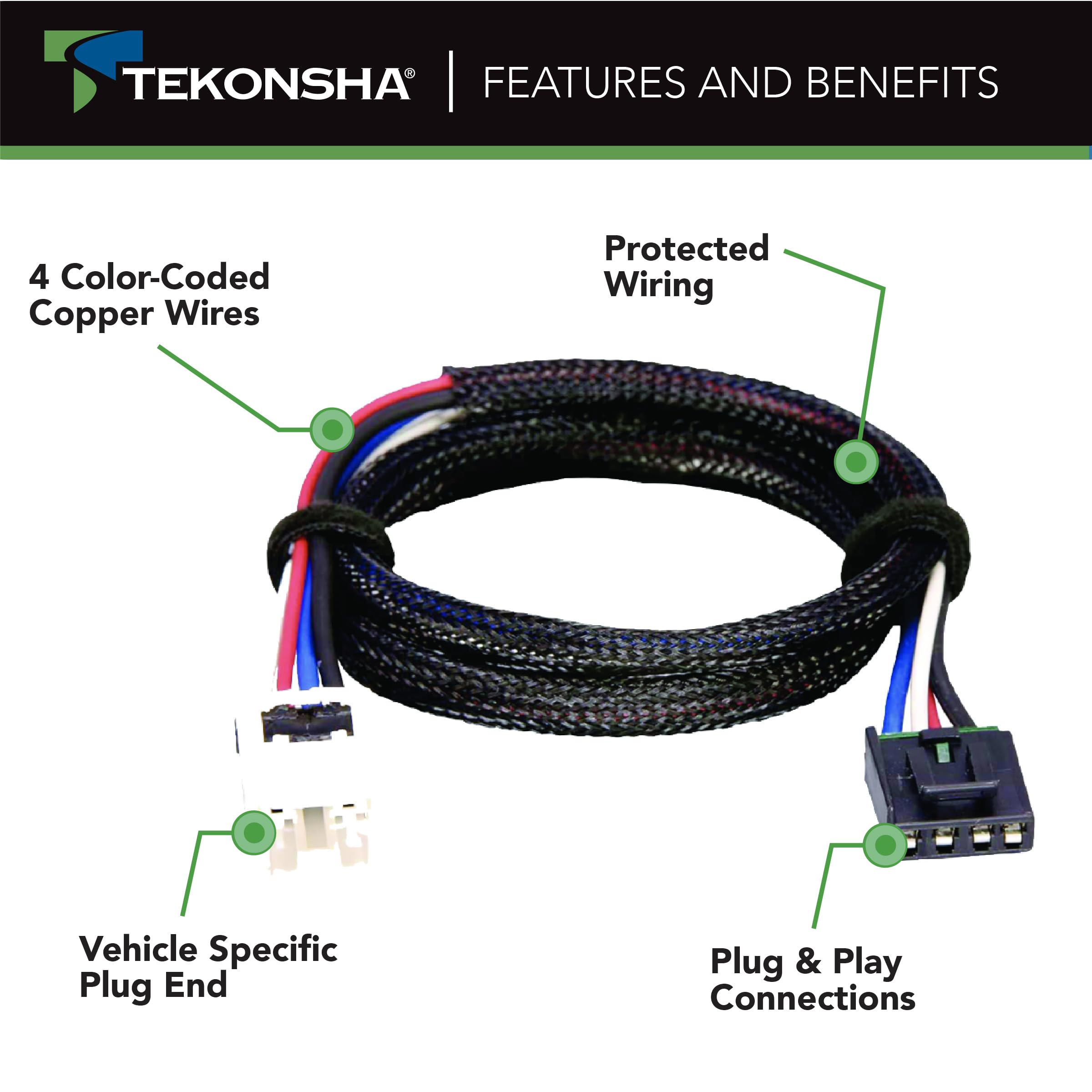 Tekonsha 305000 plug and play port demonstration for easy brake controller integration