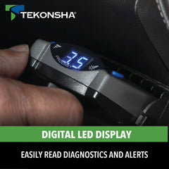 Boost button on Tekonsha P2 for extra braking power when needed