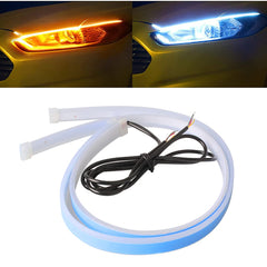 TEKSHINNY car LED strip 24 inch for customizable headlight styling.