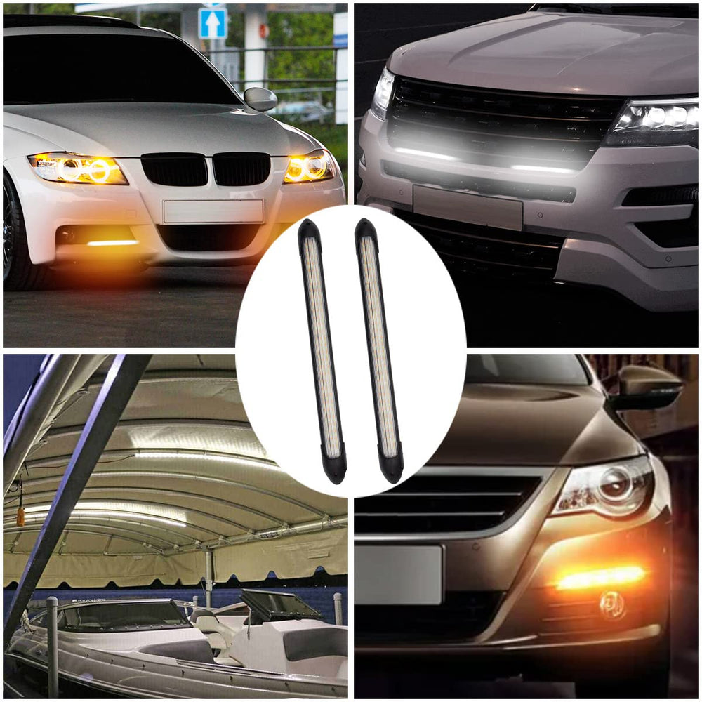 TEKSHINNY strip includes end holes and screws for secure installation.