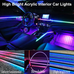 TEKSHINNY six-strip layout enhances cabin depth and even lighting.