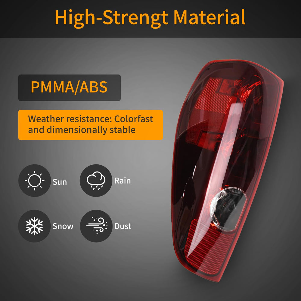 Tektend Isuzu I-Series tail light assembly right side reliable plug-and-play replacement