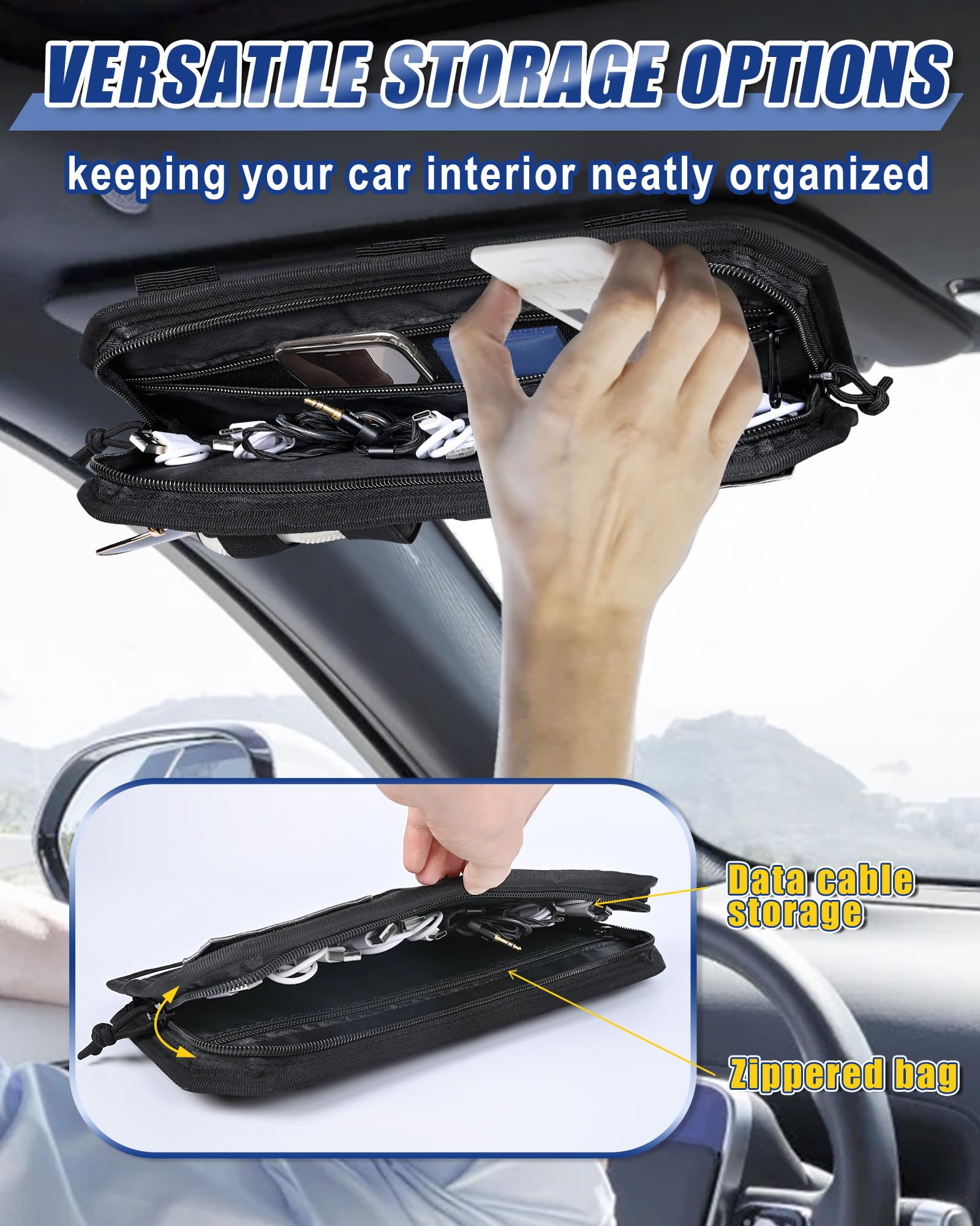 Telawsfun quick-install strap fits most visors without tools or modifications.