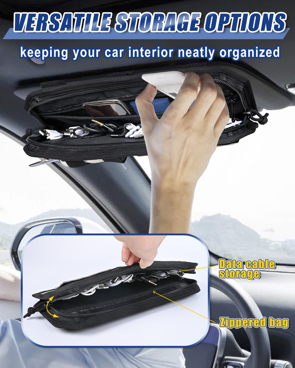 Telawsfun quick-install strap fits most visors without tools or modifications.