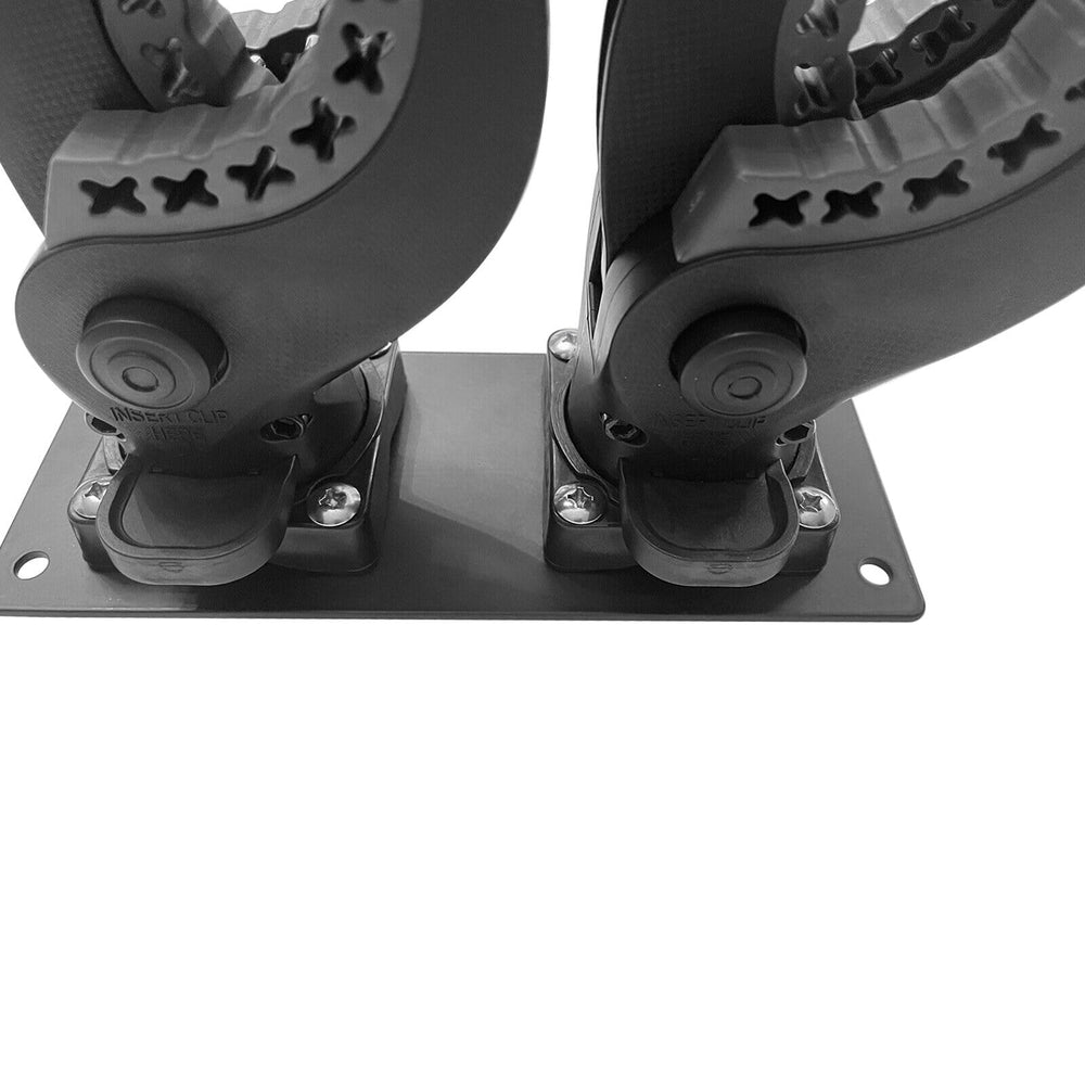 Telfair under-seat defender gun rack with durable plastic construction