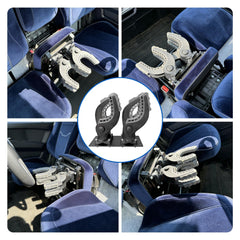 Telfair gun rack with two-gun capacity under-seat defender rack