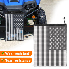 Telimocy mesh trash bag breathable design enables airflow after rain.