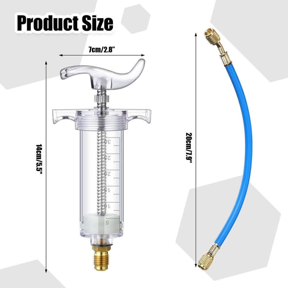 Tellegloww R1234YF low-side quick connector for versatile refrigerant work
