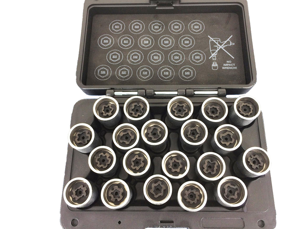 TEMO compatibility with VW and Audi anti-theft screws for secure wheel removal.