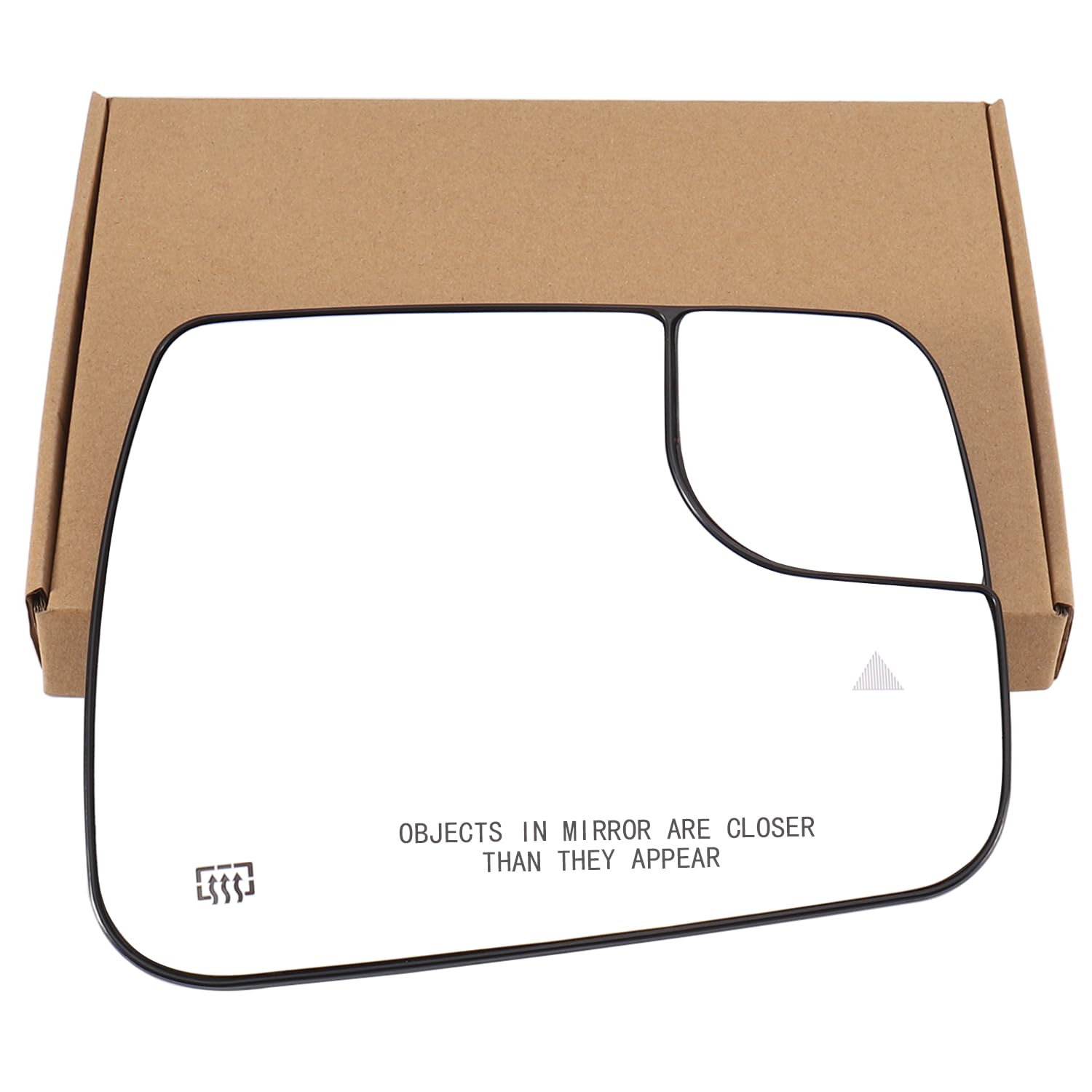 Tempsnow passenger side mirror with BSD heated glass for Ram 1500/2500 enhances visibility in rain