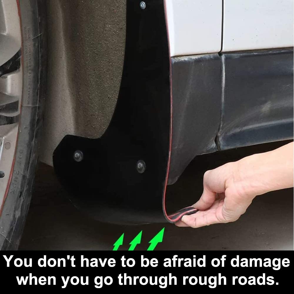 Tempsnow mud flap shields the underbody and wheel arches from spray and rocks.