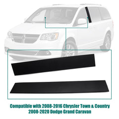 TEMSONE 926-446 passenger-side front pillar trim with seamless integration.