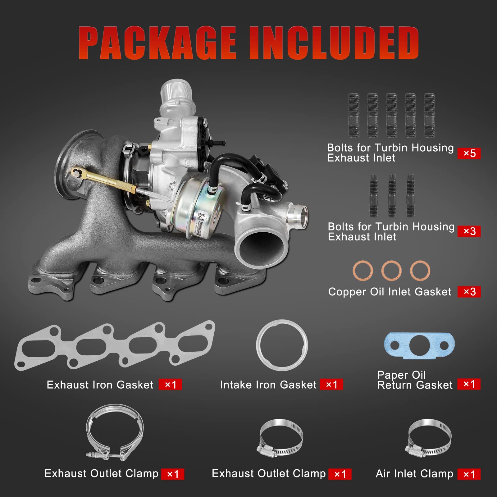 TEMSONE exhaust gasket ensures tight seal and leak resistance during high exhaust temperatures