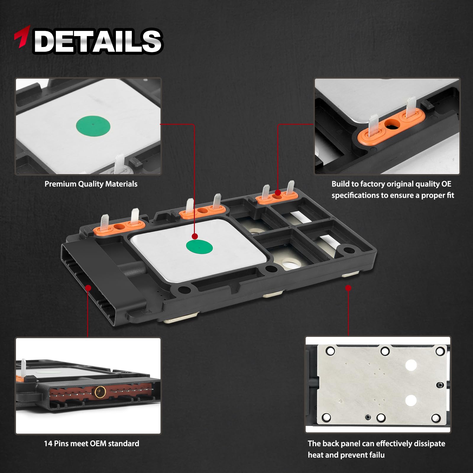 TEMSONE OEM-number label highlights compatibility with multiple models