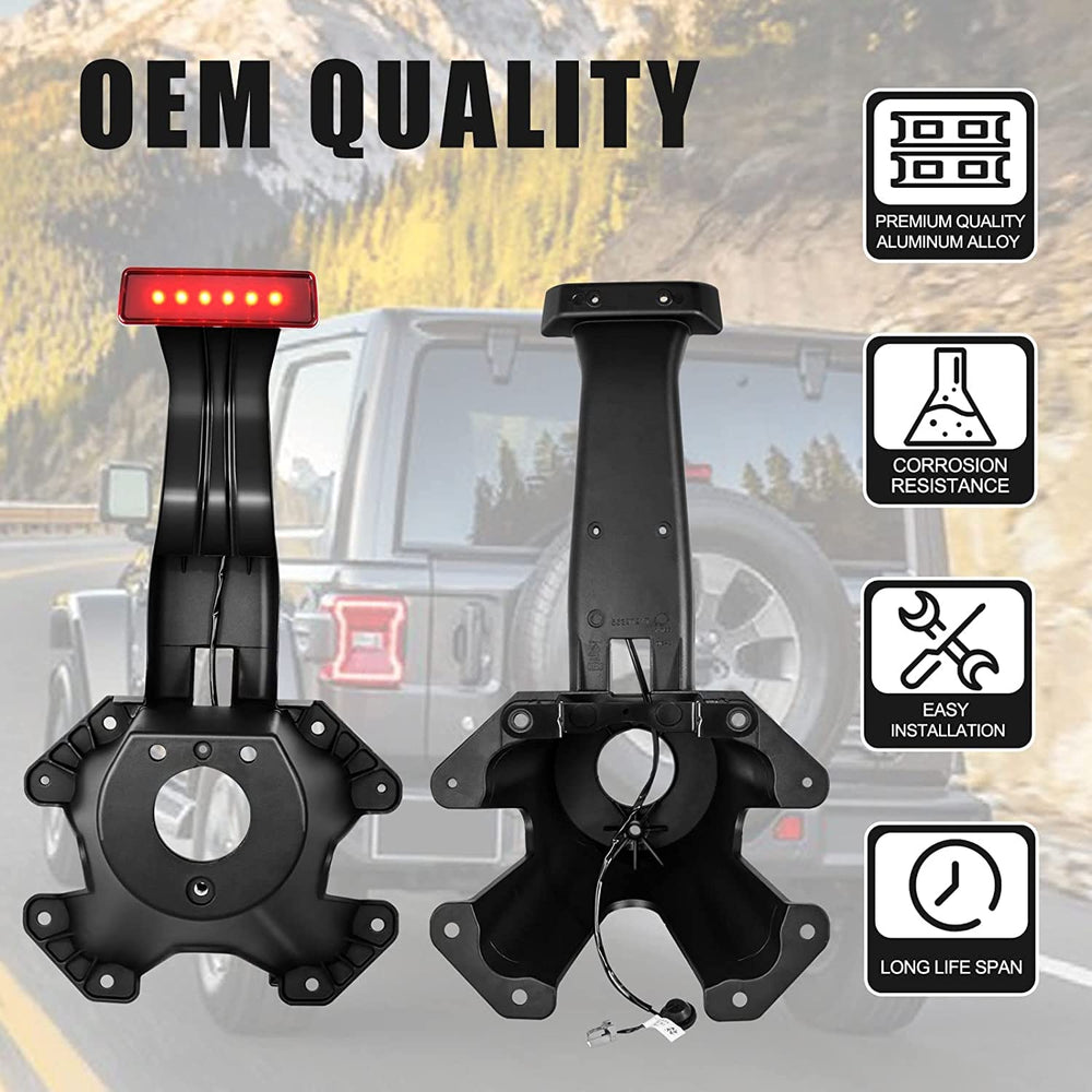 TEMSONE installation diagram aids precise mounting on Wrangler JK