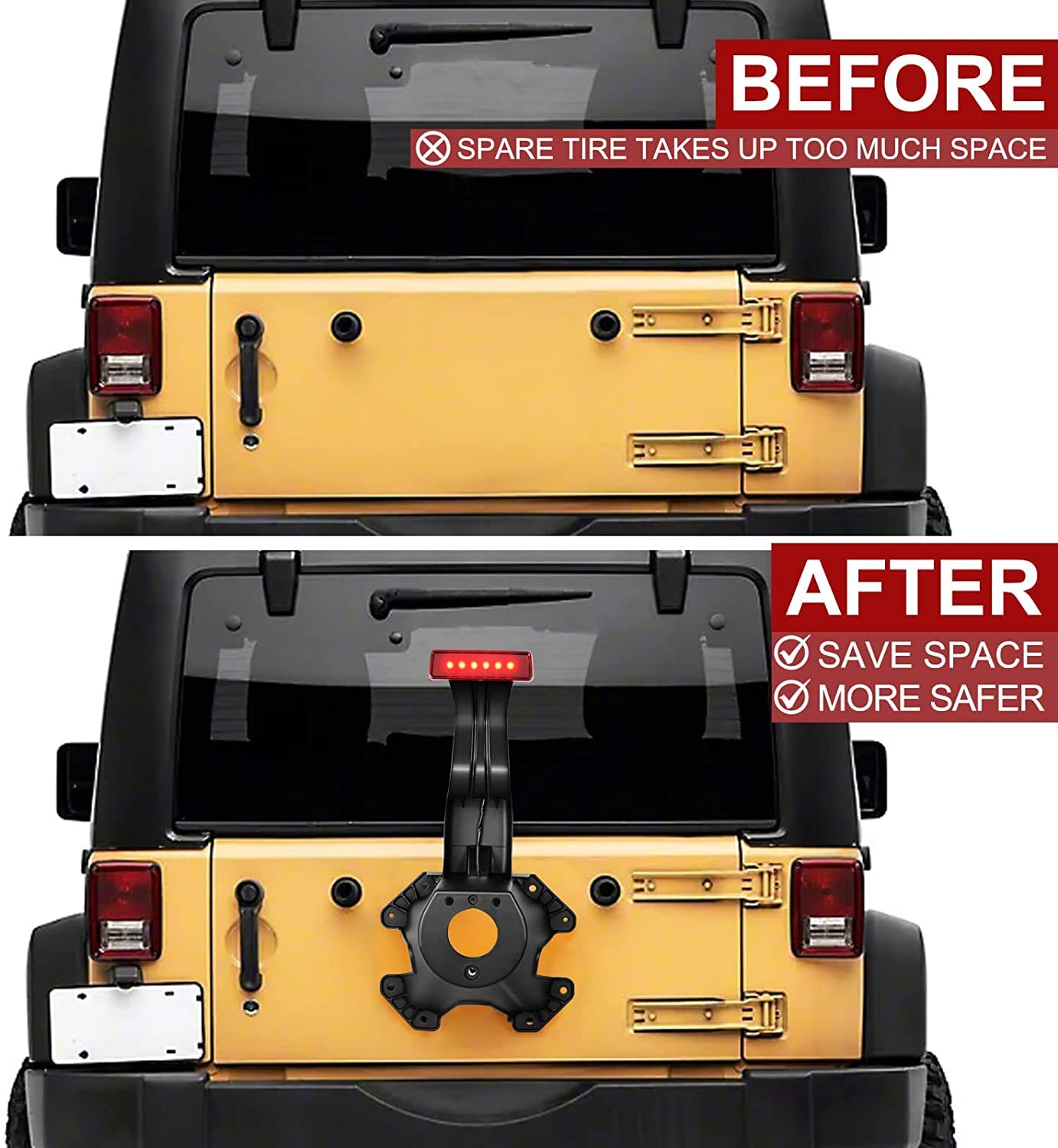 TEMSONE screw pack supports quick, secure, tool-free installation