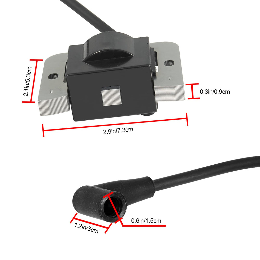 TEMSONE two-pcs pack coil set for Kohler KT engines, minimizes misfires