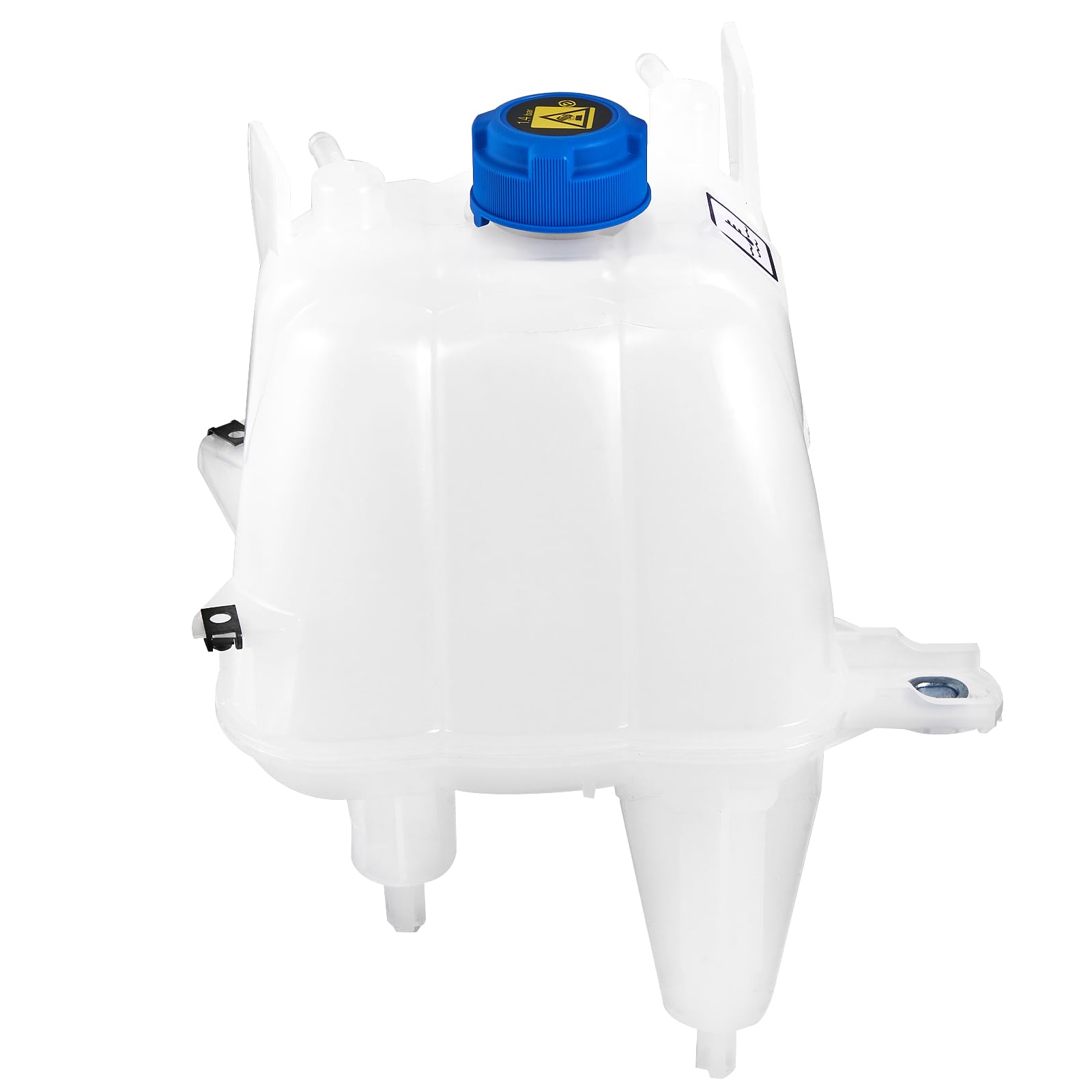 TEMSONE Upgrade coolant reservoir front view for ProMaster, ready for direct replacement.