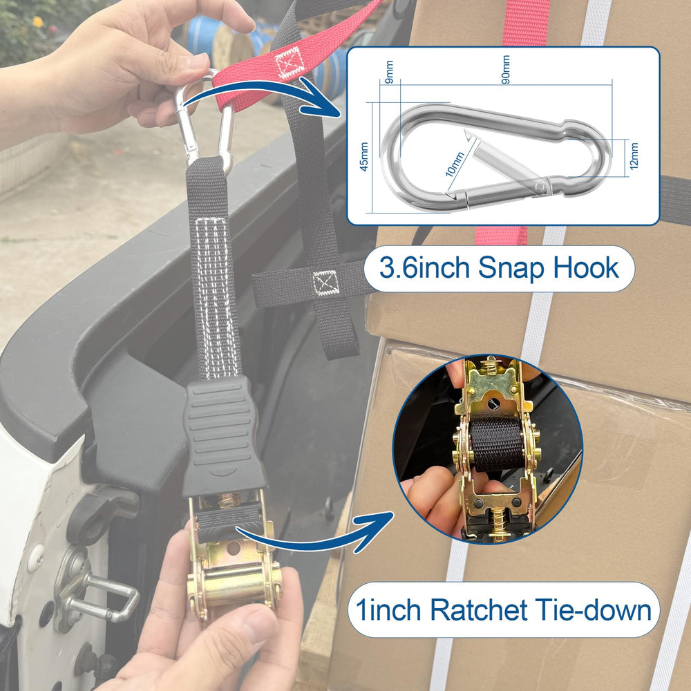 Reinforced anchor points on TENAXTERRA for sturdy mounting