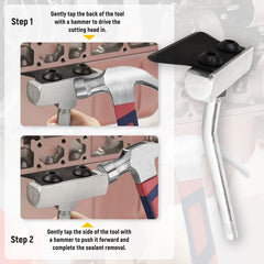 TENGBASE gasket tool close-up highlights durable construction for professional use.