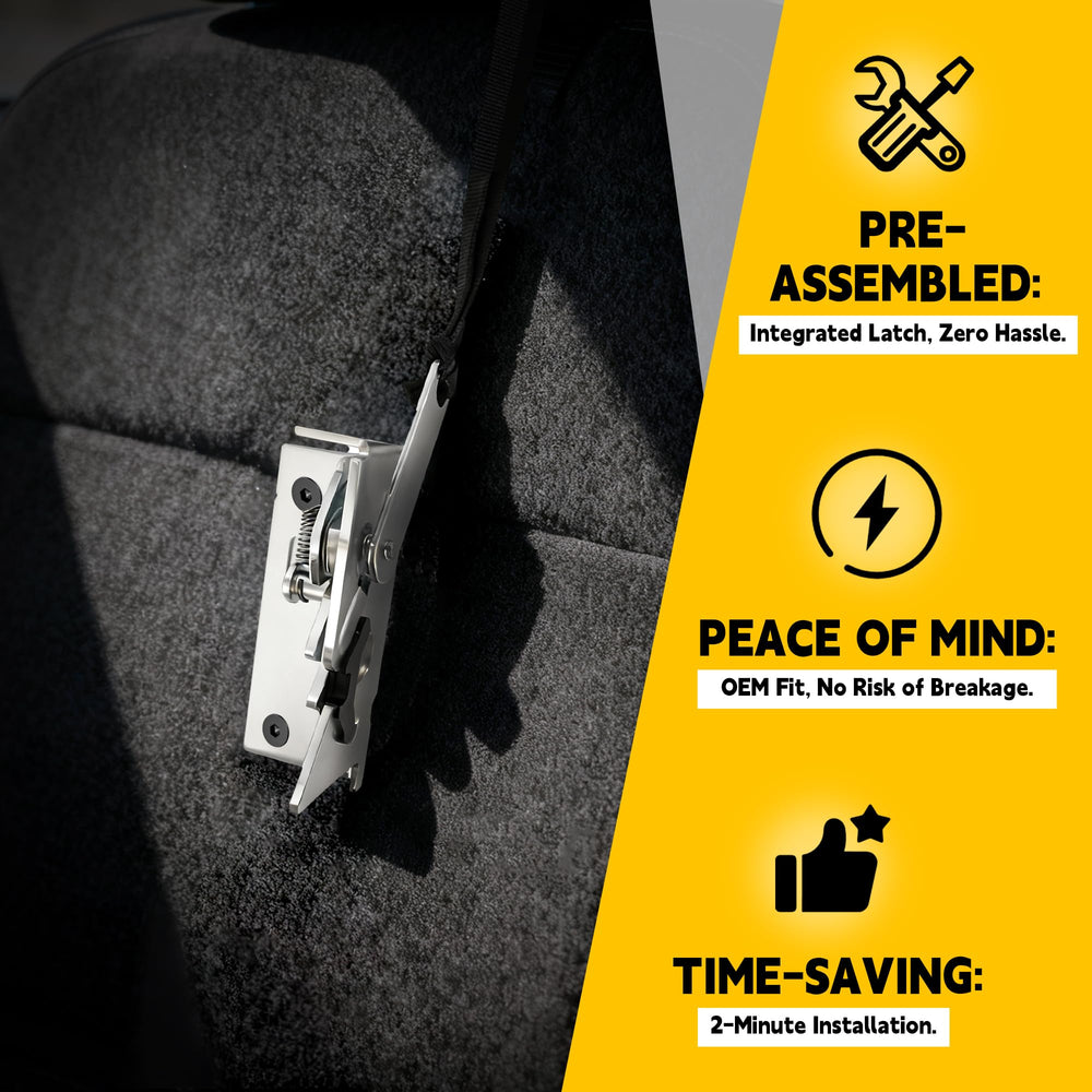 TENGBASE easy installation kit for Ford rear seat release system